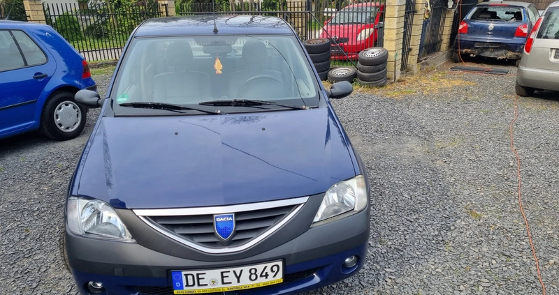 Dacia Logan cena 6300 przebieg: 136700, rok produkcji 2006 z Zelów małe 191